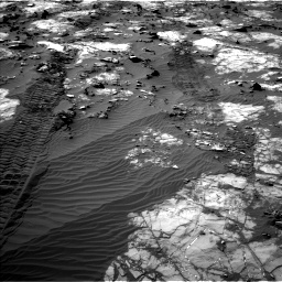 Nasa's Mars rover Curiosity acquired this image using its Left Navigation Camera on Sol 1194, at drive 2532, site number 51
