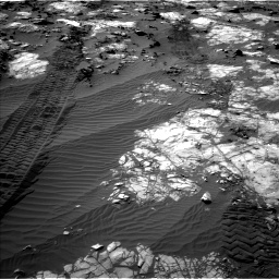 Nasa's Mars rover Curiosity acquired this image using its Left Navigation Camera on Sol 1194, at drive 2544, site number 51