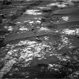 Nasa's Mars rover Curiosity acquired this image using its Left Navigation Camera on Sol 1194, at drive 2604, site number 51