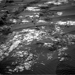 Nasa's Mars rover Curiosity acquired this image using its Left Navigation Camera on Sol 1194, at drive 2610, site number 51