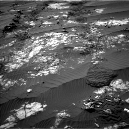 Nasa's Mars rover Curiosity acquired this image using its Left Navigation Camera on Sol 1194, at drive 2616, site number 51