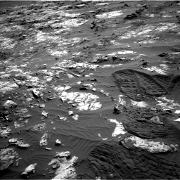 Nasa's Mars rover Curiosity acquired this image using its Left Navigation Camera on Sol 1194, at drive 2658, site number 51