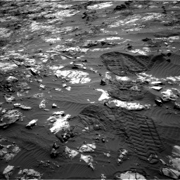 Nasa's Mars rover Curiosity acquired this image using its Left Navigation Camera on Sol 1194, at drive 2664, site number 51