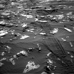 Nasa's Mars rover Curiosity acquired this image using its Left Navigation Camera on Sol 1194, at drive 2676, site number 51