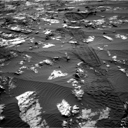 Nasa's Mars rover Curiosity acquired this image using its Left Navigation Camera on Sol 1194, at drive 2682, site number 51