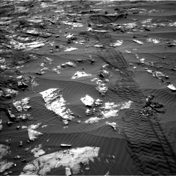 Nasa's Mars rover Curiosity acquired this image using its Left Navigation Camera on Sol 1194, at drive 2688, site number 51