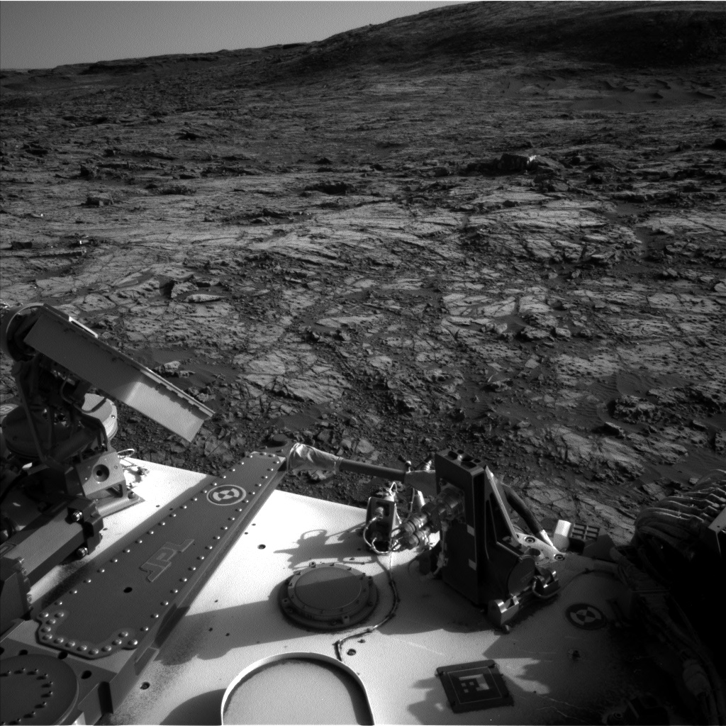 Nasa's Mars rover Curiosity acquired this image using its Left Navigation Camera on Sol 1194, at drive 2704, site number 51