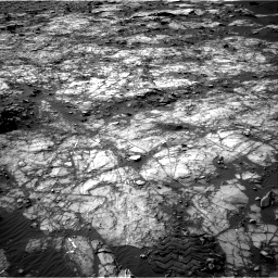 Nasa's Mars rover Curiosity acquired this image using its Right Navigation Camera on Sol 1194, at drive 2436, site number 51