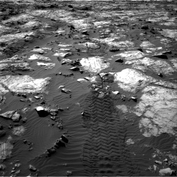 Nasa's Mars rover Curiosity acquired this image using its Right Navigation Camera on Sol 1194, at drive 2508, site number 51