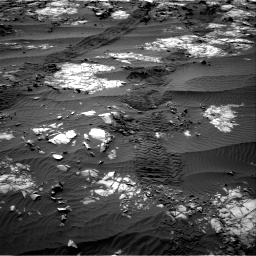 Nasa's Mars rover Curiosity acquired this image using its Right Navigation Camera on Sol 1194, at drive 2592, site number 51