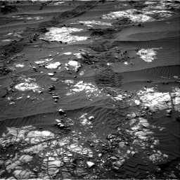 Nasa's Mars rover Curiosity acquired this image using its Right Navigation Camera on Sol 1194, at drive 2598, site number 51