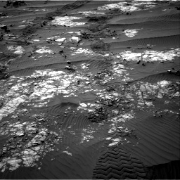 Nasa's Mars rover Curiosity acquired this image using its Right Navigation Camera on Sol 1194, at drive 2610, site number 51