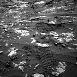 Nasa's Mars rover Curiosity acquired this image using its Right Navigation Camera on Sol 1194, at drive 2664, site number 51
