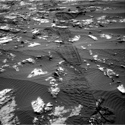 Nasa's Mars rover Curiosity acquired this image using its Right Navigation Camera on Sol 1194, at drive 2682, site number 51