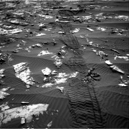 Nasa's Mars rover Curiosity acquired this image using its Right Navigation Camera on Sol 1194, at drive 2694, site number 51