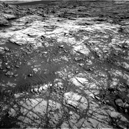 Nasa's Mars rover Curiosity acquired this image using its Left Navigation Camera on Sol 1196, at drive 2728, site number 51