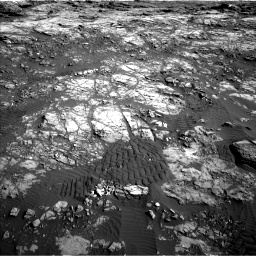 Nasa's Mars rover Curiosity acquired this image using its Left Navigation Camera on Sol 1196, at drive 2746, site number 51