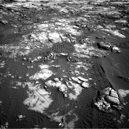 Nasa's Mars rover Curiosity acquired this image using its Left Navigation Camera on Sol 1196, at drive 2758, site number 51