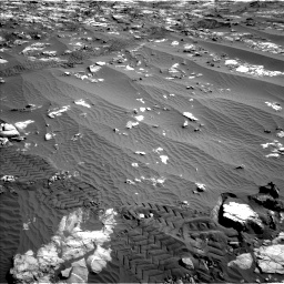 Nasa's Mars rover Curiosity acquired this image using its Left Navigation Camera on Sol 1196, at drive 2788, site number 51
