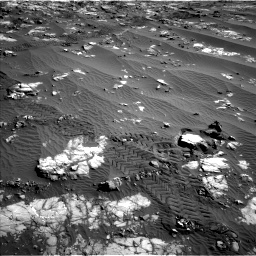 Nasa's Mars rover Curiosity acquired this image using its Left Navigation Camera on Sol 1196, at drive 2794, site number 51