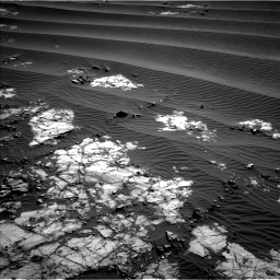 Nasa's Mars rover Curiosity acquired this image using its Left Navigation Camera on Sol 1196, at drive 2824, site number 51