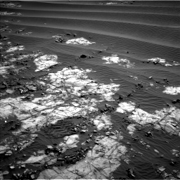 Nasa's Mars rover Curiosity acquired this image using its Left Navigation Camera on Sol 1196, at drive 2830, site number 51