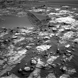 Nasa's Mars rover Curiosity acquired this image using its Left Navigation Camera on Sol 1196, at drive 2878, site number 51