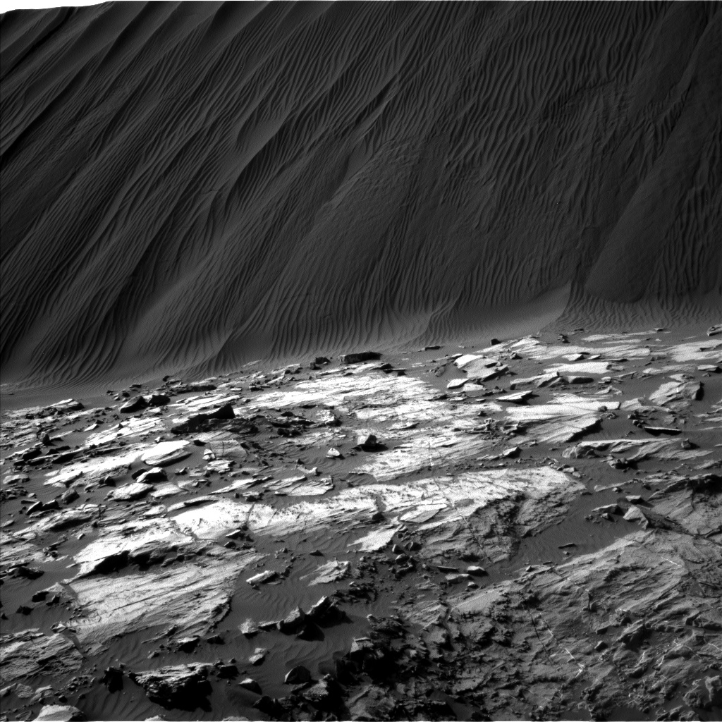 Nasa's Mars rover Curiosity acquired this image using its Left Navigation Camera on Sol 1196, at drive 0, site number 52
