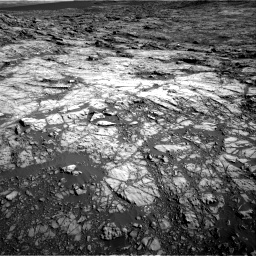 Nasa's Mars rover Curiosity acquired this image using its Right Navigation Camera on Sol 1196, at drive 2716, site number 51