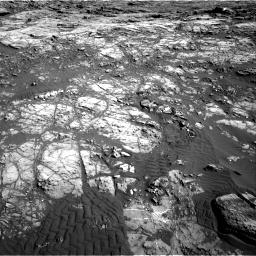 Nasa's Mars rover Curiosity acquired this image using its Right Navigation Camera on Sol 1196, at drive 2740, site number 51