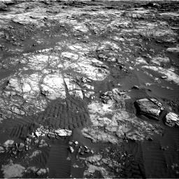 Nasa's Mars rover Curiosity acquired this image using its Right Navigation Camera on Sol 1196, at drive 2746, site number 51