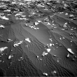 Nasa's Mars rover Curiosity acquired this image using its Right Navigation Camera on Sol 1196, at drive 2770, site number 51