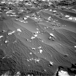 Nasa's Mars rover Curiosity acquired this image using its Right Navigation Camera on Sol 1196, at drive 2782, site number 51