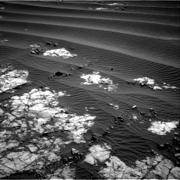 Nasa's Mars rover Curiosity acquired this image using its Right Navigation Camera on Sol 1196, at drive 2824, site number 51