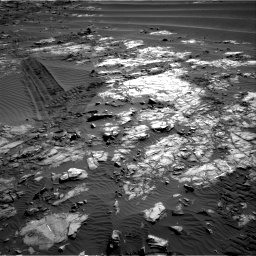 Nasa's Mars rover Curiosity acquired this image using its Right Navigation Camera on Sol 1196, at drive 2866, site number 51