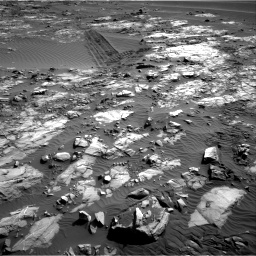 Nasa's Mars rover Curiosity acquired this image using its Right Navigation Camera on Sol 1196, at drive 2884, site number 51
