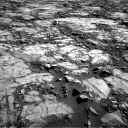Nasa's Mars rover Curiosity acquired this image using its Right Navigation Camera on Sol 1196, at drive 2986, site number 51