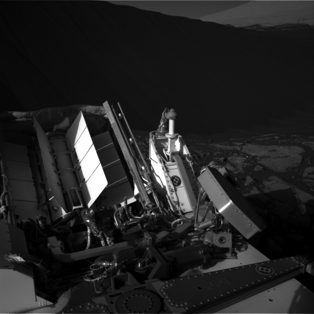 Nasa's Mars rover Curiosity acquired this image using its Right Navigation Camera on Sol 1196, at drive 0, site number 52