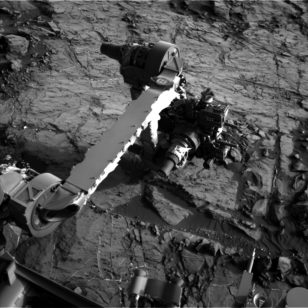 Nasa's Mars rover Curiosity acquired this image using its Left Navigation Camera on Sol 1200, at drive 0, site number 52