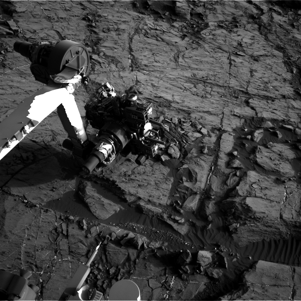 Nasa's Mars rover Curiosity acquired this image using its Right Navigation Camera on Sol 1200, at drive 0, site number 52