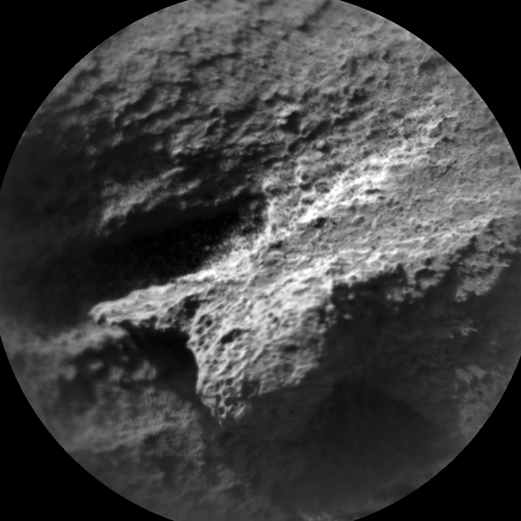 Nasa's Mars rover Curiosity acquired this image using its Chemistry & Camera (ChemCam) on Sol 1200, at drive 0, site number 52