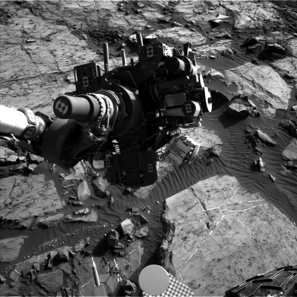 Nasa's Mars rover Curiosity acquired this image using its Left Navigation Camera on Sol 1202, at drive 0, site number 52
