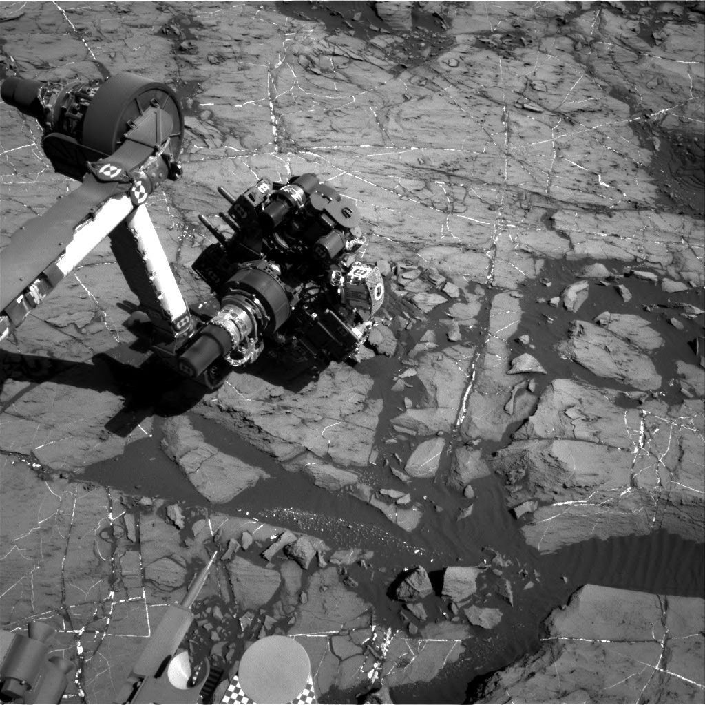 Nasa's Mars rover Curiosity acquired this image using its Right Navigation Camera on Sol 1203, at drive 0, site number 52