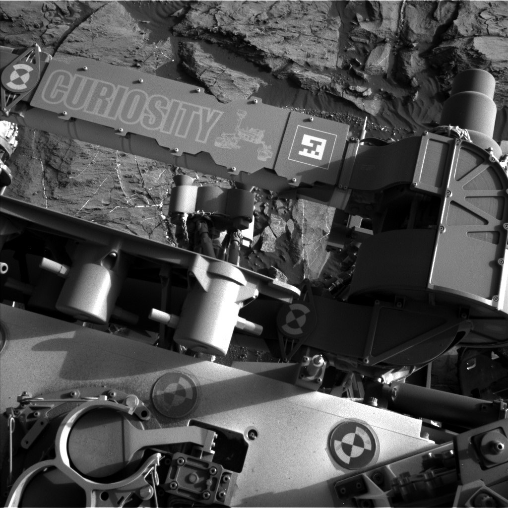 Nasa's Mars rover Curiosity acquired this image using its Left Navigation Camera on Sol 1206, at drive 4, site number 52