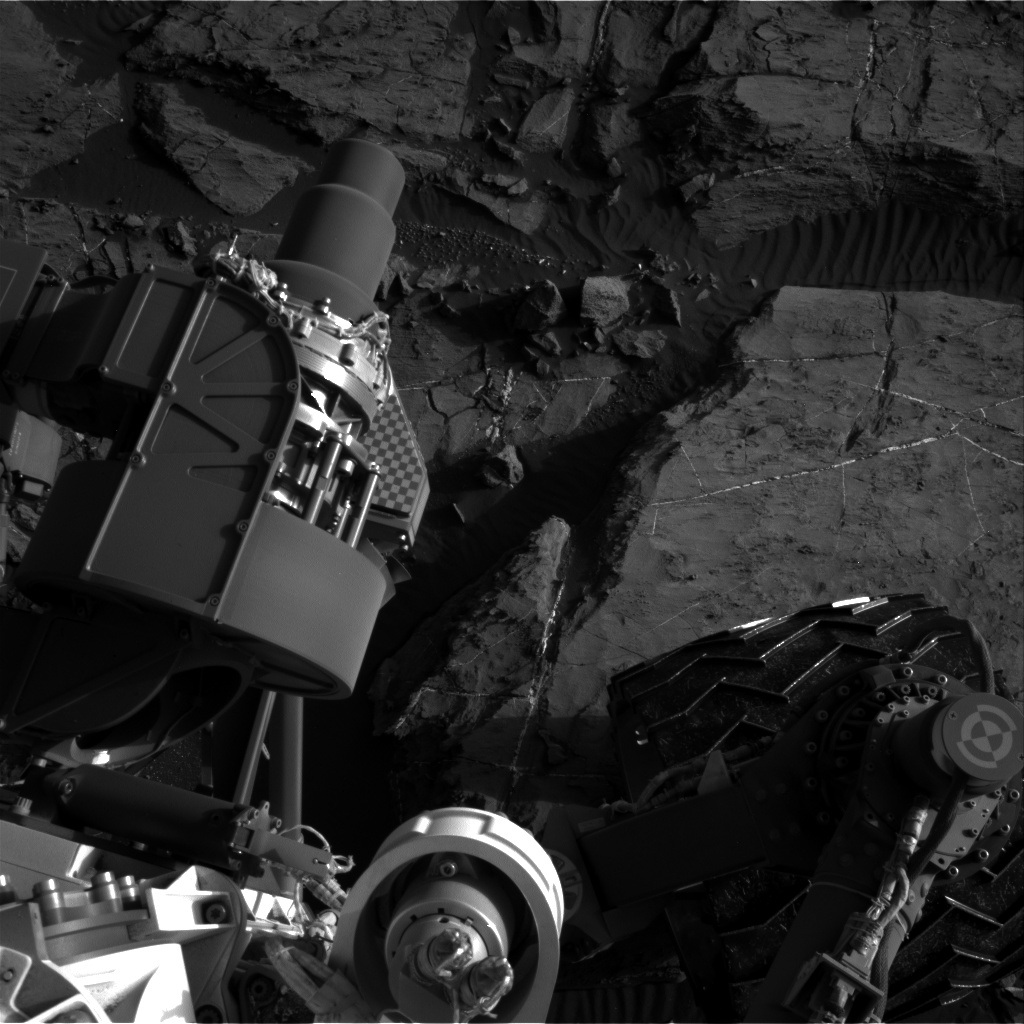 Nasa's Mars rover Curiosity acquired this image using its Right Navigation Camera on Sol 1206, at drive 4, site number 52