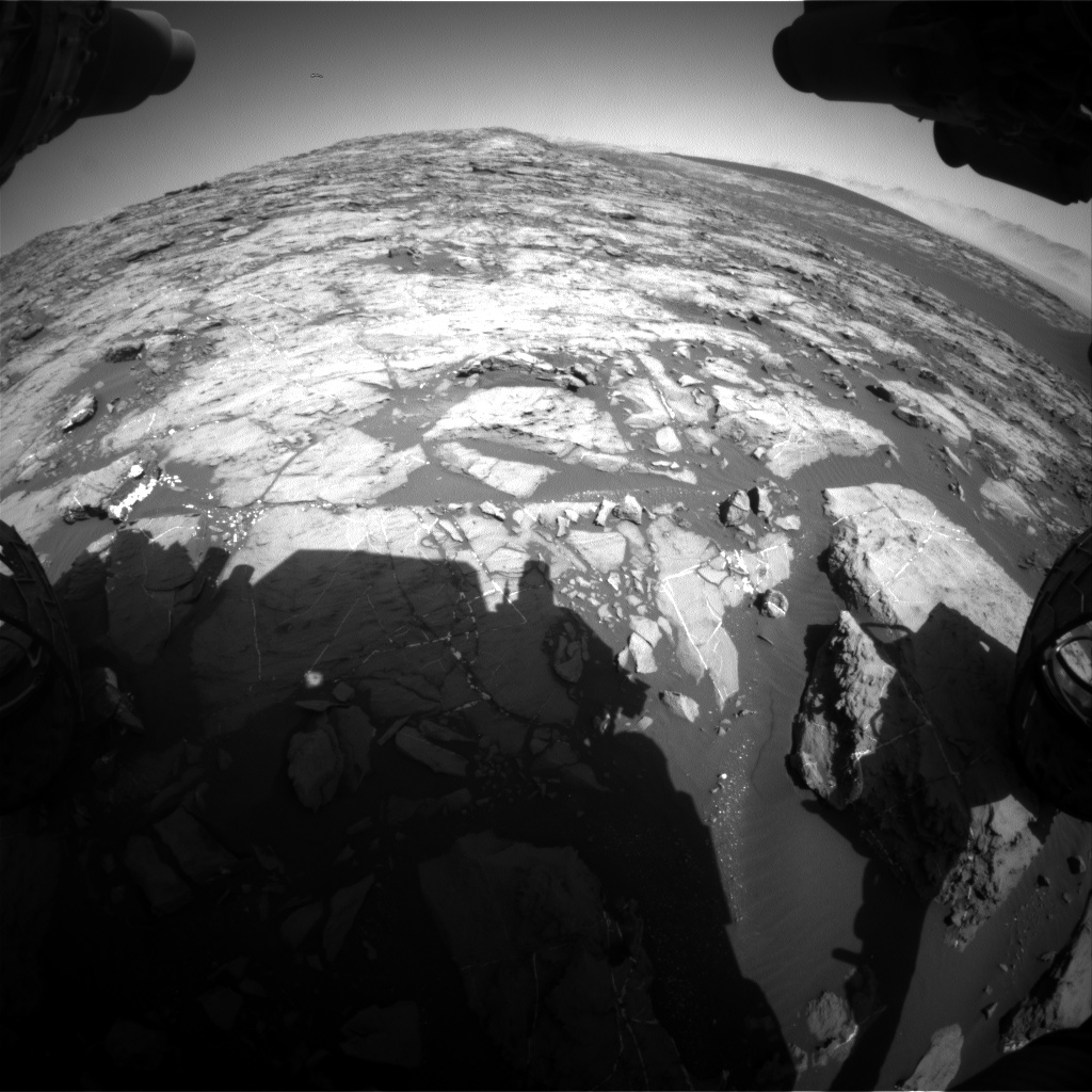 Nasa's Mars rover Curiosity acquired this image using its Front Hazard Avoidance Camera (Front Hazcam) on Sol 1212, at drive 4, site number 52
