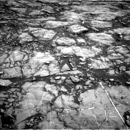 Nasa's Mars rover Curiosity acquired this image using its Left Navigation Camera on Sol 1215, at drive 16, site number 52
