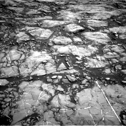Nasa's Mars rover Curiosity acquired this image using its Left Navigation Camera on Sol 1215, at drive 22, site number 52