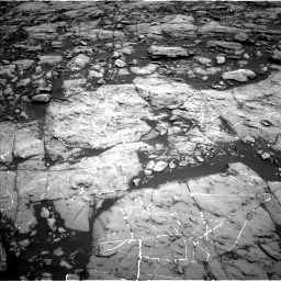 Nasa's Mars rover Curiosity acquired this image using its Left Navigation Camera on Sol 1215, at drive 40, site number 52