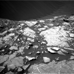 Nasa's Mars rover Curiosity acquired this image using its Left Navigation Camera on Sol 1215, at drive 70, site number 52